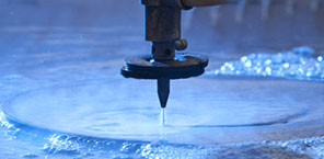 Water jet cutting